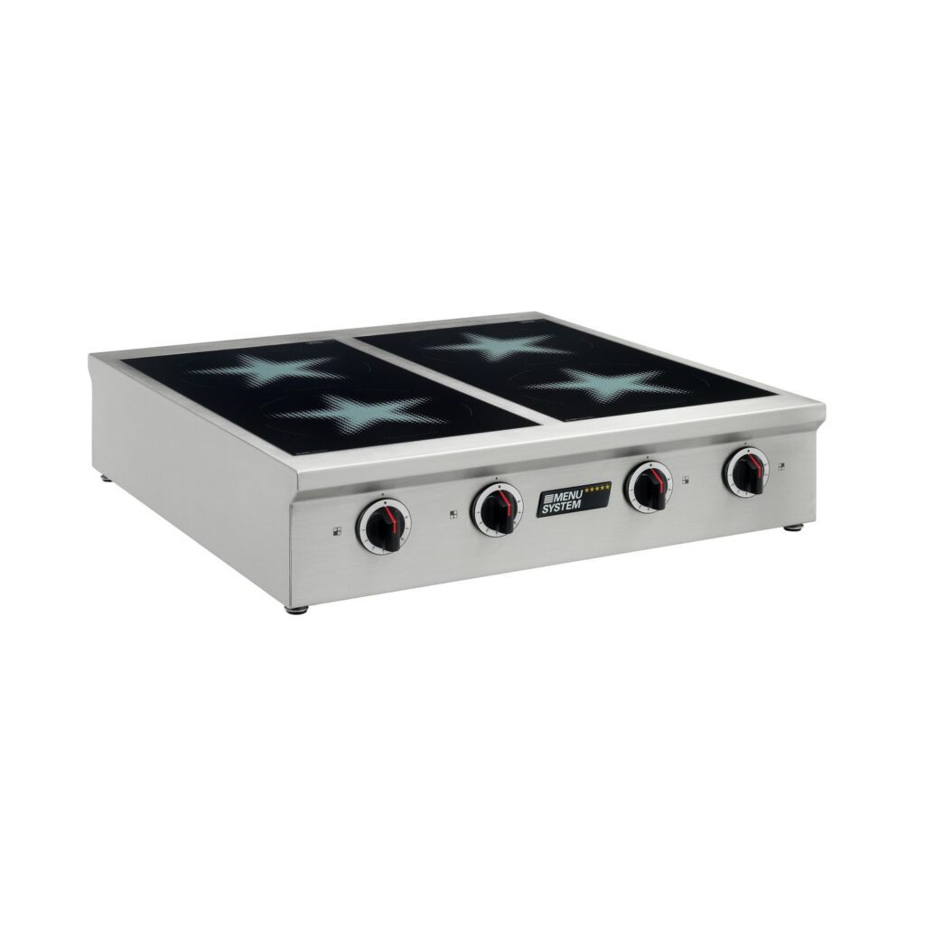 4 Plate Tabletop Induction Oven Shiva Kitchen Equipments Pvt Ltd